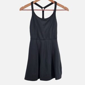 Madewell MWL Black Racerback Dress XS EUC